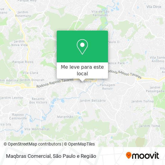 Maqbras Comercial mapa