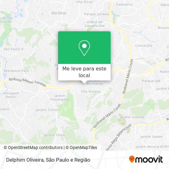 Delphim Oliveira mapa