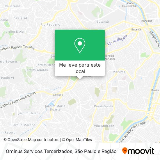 Ominus Servicos Tercerizados mapa