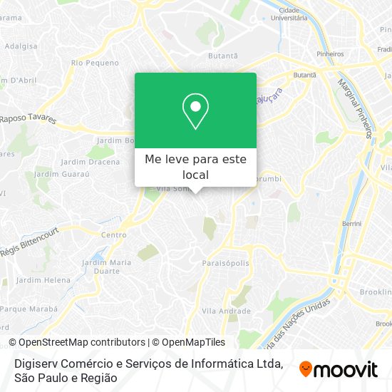 Digiserv Comércio e Serviços de Informática Ltda mapa