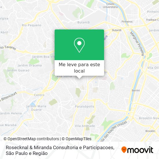 Rosecknal & Miranda Consultoria e Participacoes mapa