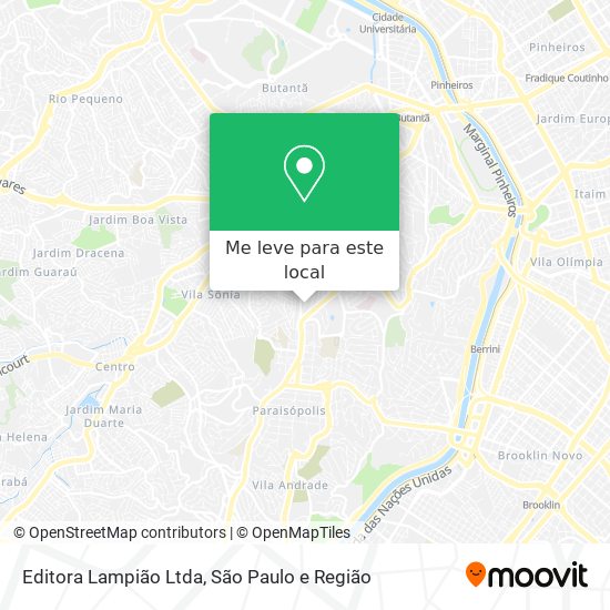 Editora Lampião Ltda mapa