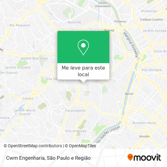 Cwm Engenharia mapa