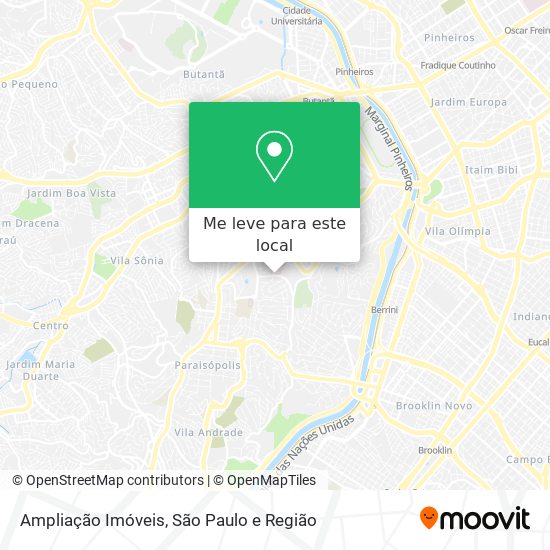 Ampliação Imóveis mapa