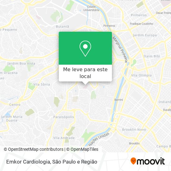 Emkor Cardiologia mapa