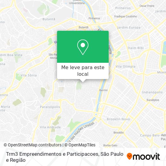 Trm3 Empreendimentos e Participacoes mapa