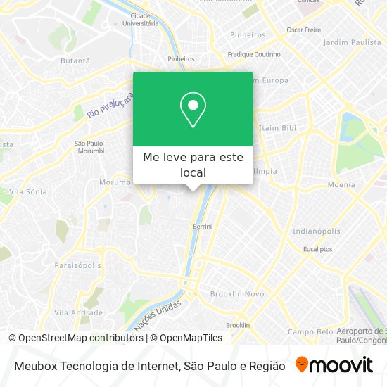 Meubox Tecnologia de Internet mapa