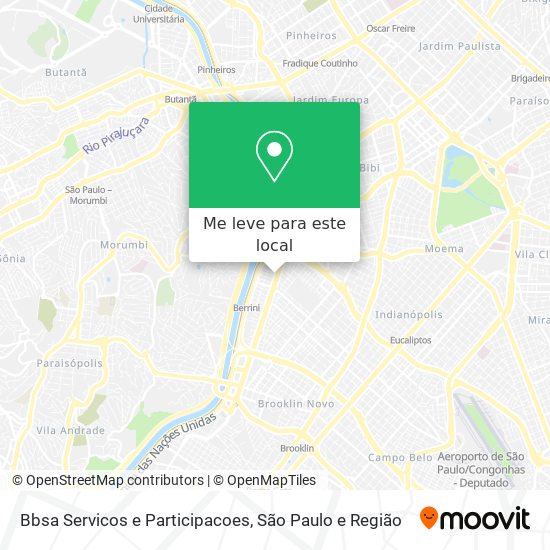 Bbsa Servicos e Participacoes mapa