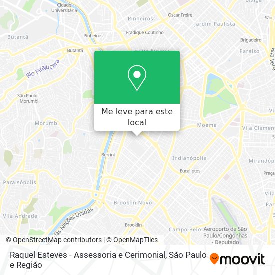 Raquel Esteves - Assessoria e Cerimonial mapa