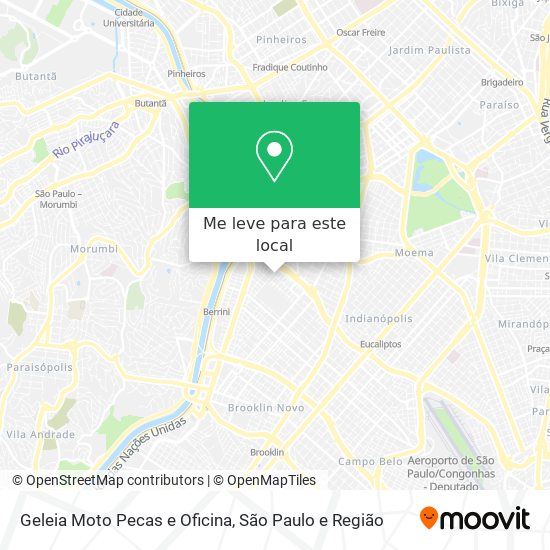 Geleia Moto Pecas e Oficina mapa