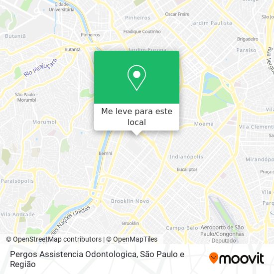 Pergos Assistencia Odontologica mapa