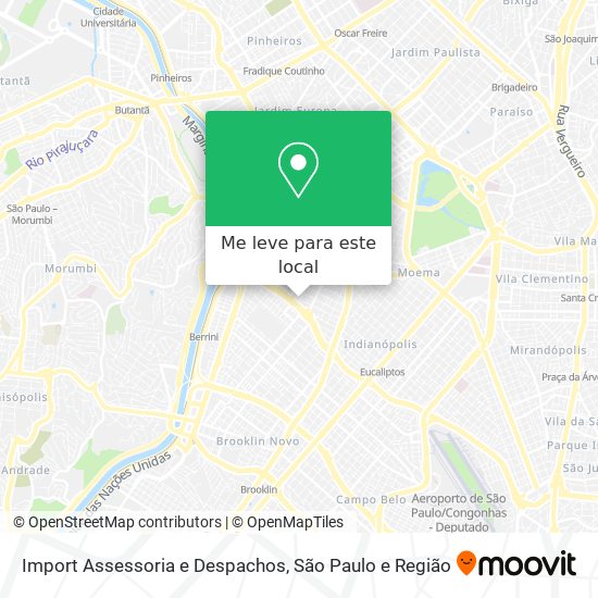 Import Assessoria e Despachos mapa