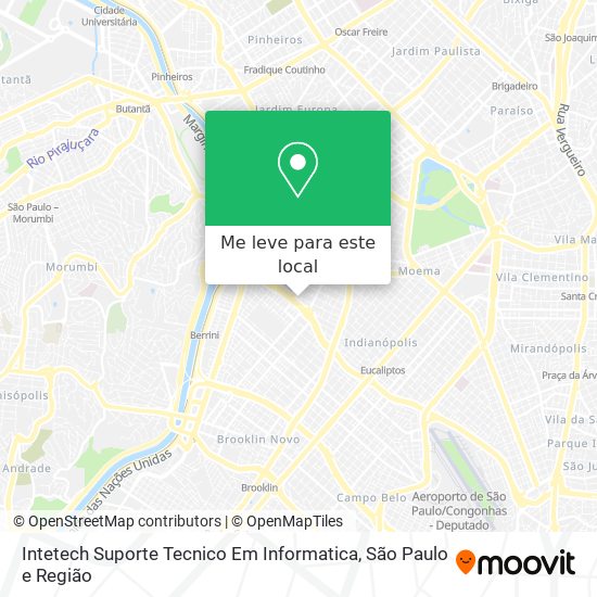 Intetech Suporte Tecnico Em Informatica mapa