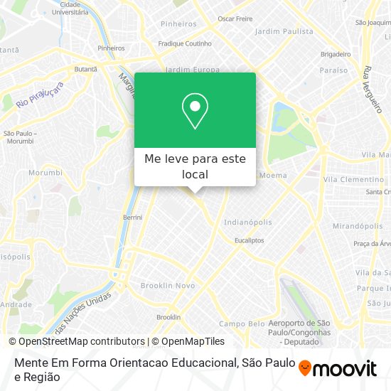 Mente Em Forma Orientacao Educacional mapa