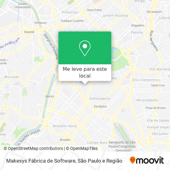 Makesys Fábrica de Software mapa