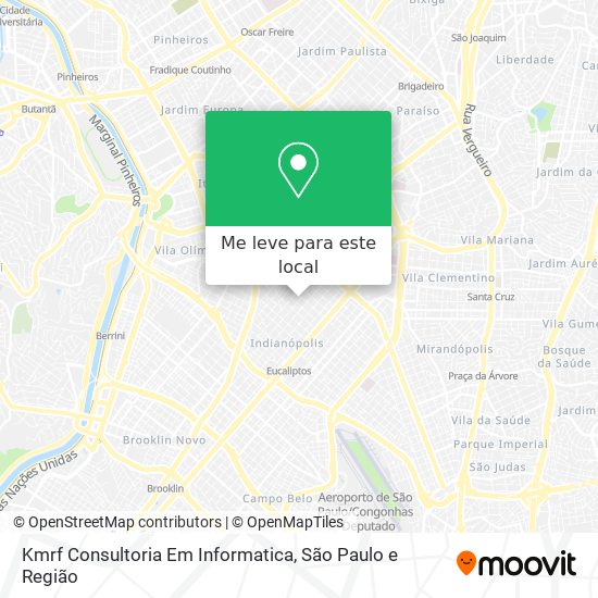 Kmrf Consultoria Em Informatica mapa