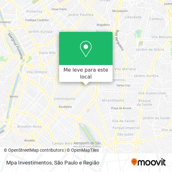 Mpa Investimentos mapa