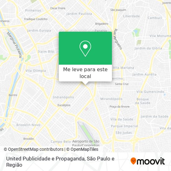 United Publicidade e Propaganda mapa