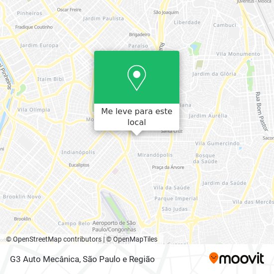 G3 Auto Mecânica mapa