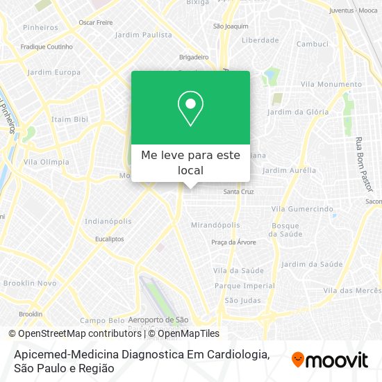 Apicemed-Medicina Diagnostica Em Cardiologia mapa