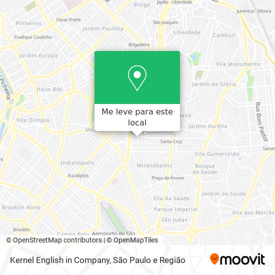 Kernel English in Company mapa