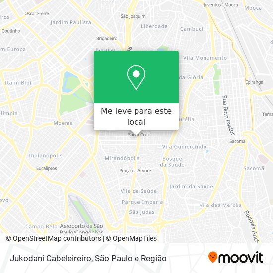 Jukodani Cabeleireiro mapa