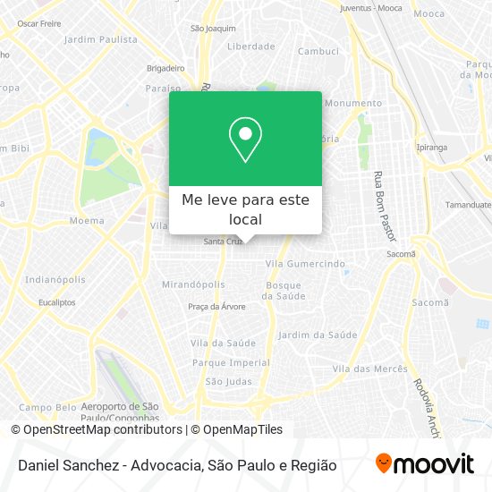 Daniel Sanchez - Advocacia mapa