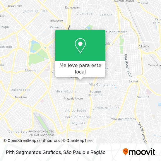 Pith Segmentos Graficos mapa