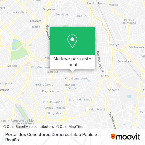 Portal dos Conectores Comercial mapa