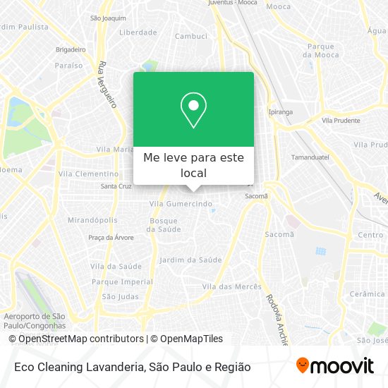 Eco Cleaning Lavanderia mapa