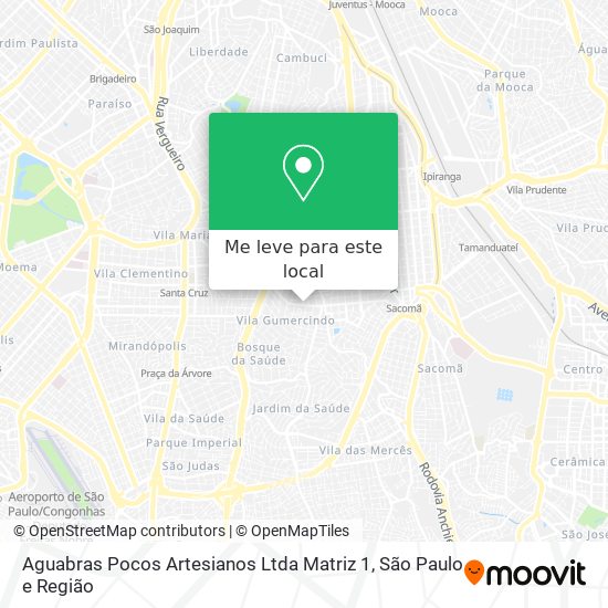 Aguabras Pocos Artesianos Ltda Matriz 1 mapa