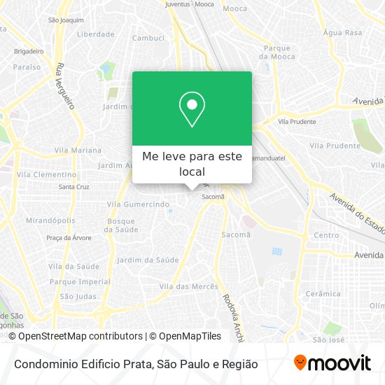 Condominio Edificio Prata mapa