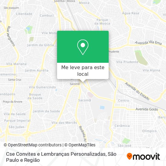 Cse Convites e Lembranças Personalizadas mapa