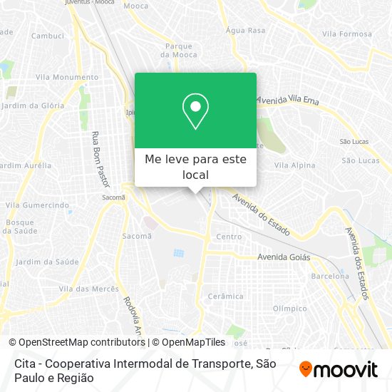 Cita - Cooperativa Intermodal de Transporte mapa