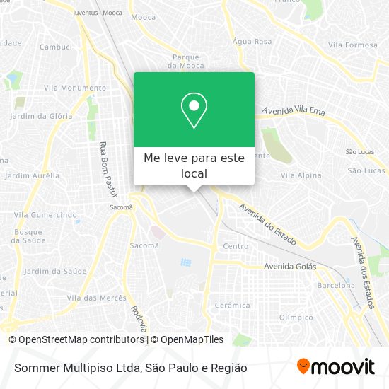 Sommer Multipiso Ltda mapa