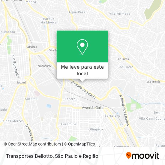 Transportes Bellotto mapa