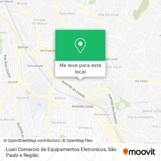 Luari Comercio de Equipamentos Eletronicos mapa