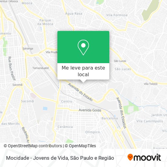 Mocidade - Jovens de Vida mapa