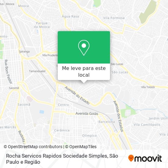 Rocha Servicos Rapidos Sociedade Simples mapa