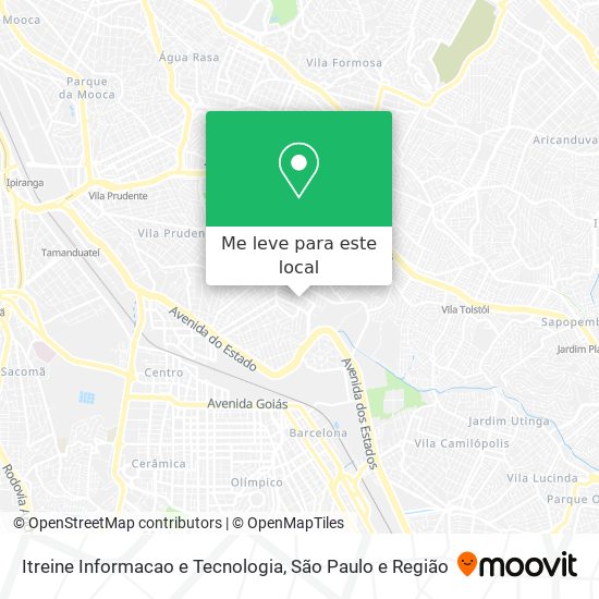 Itreine Informacao e Tecnologia mapa