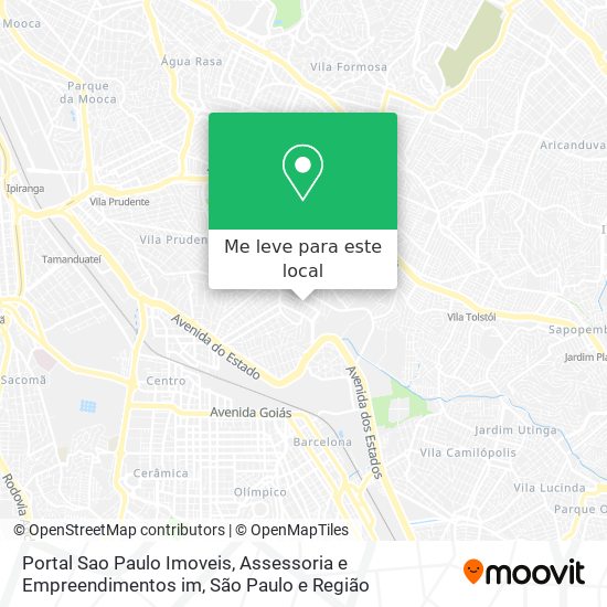 Portal Sao Paulo Imoveis, Assessoria e Empreendimentos im mapa