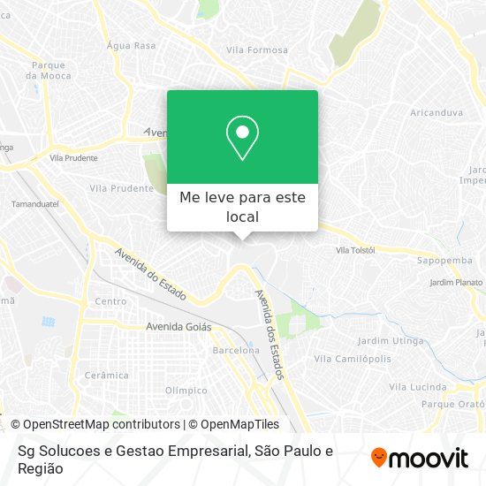 Sg Solucoes e Gestao Empresarial mapa