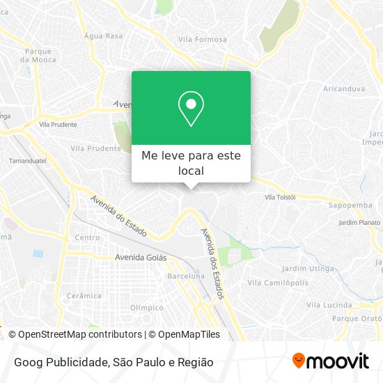 Goog Publicidade mapa