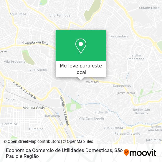 Economica Comercio de Utilidades Domesticas mapa