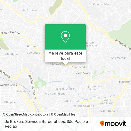 Je Brokers Servicos Burocraticos mapa