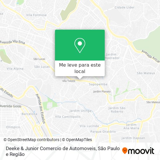 Deeke & Junior Comercio de Automoveis mapa