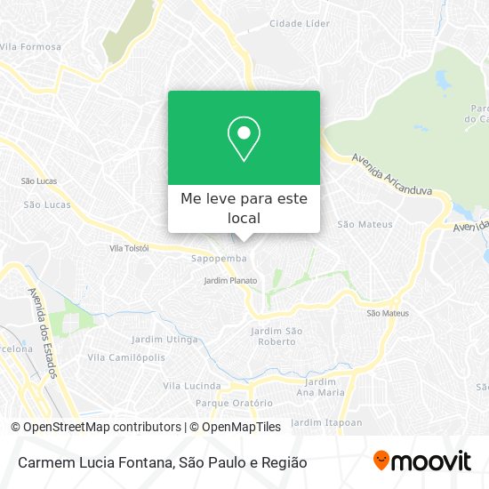 Carmem Lucia Fontana mapa