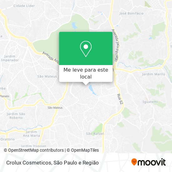Crolux Cosmeticos mapa