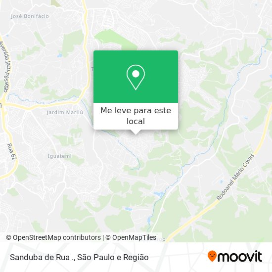 Sanduba de Rua . mapa