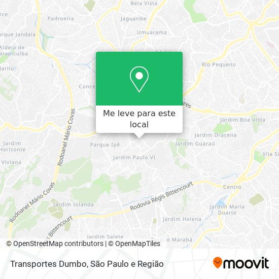 Transportes Dumbo mapa